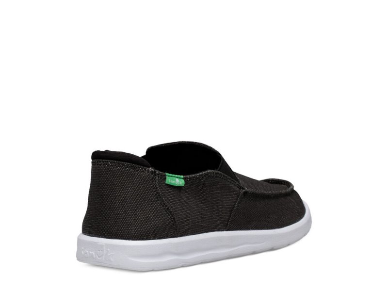 Sanuk Hi Five Men's Shoes Black | Canada 293YXF